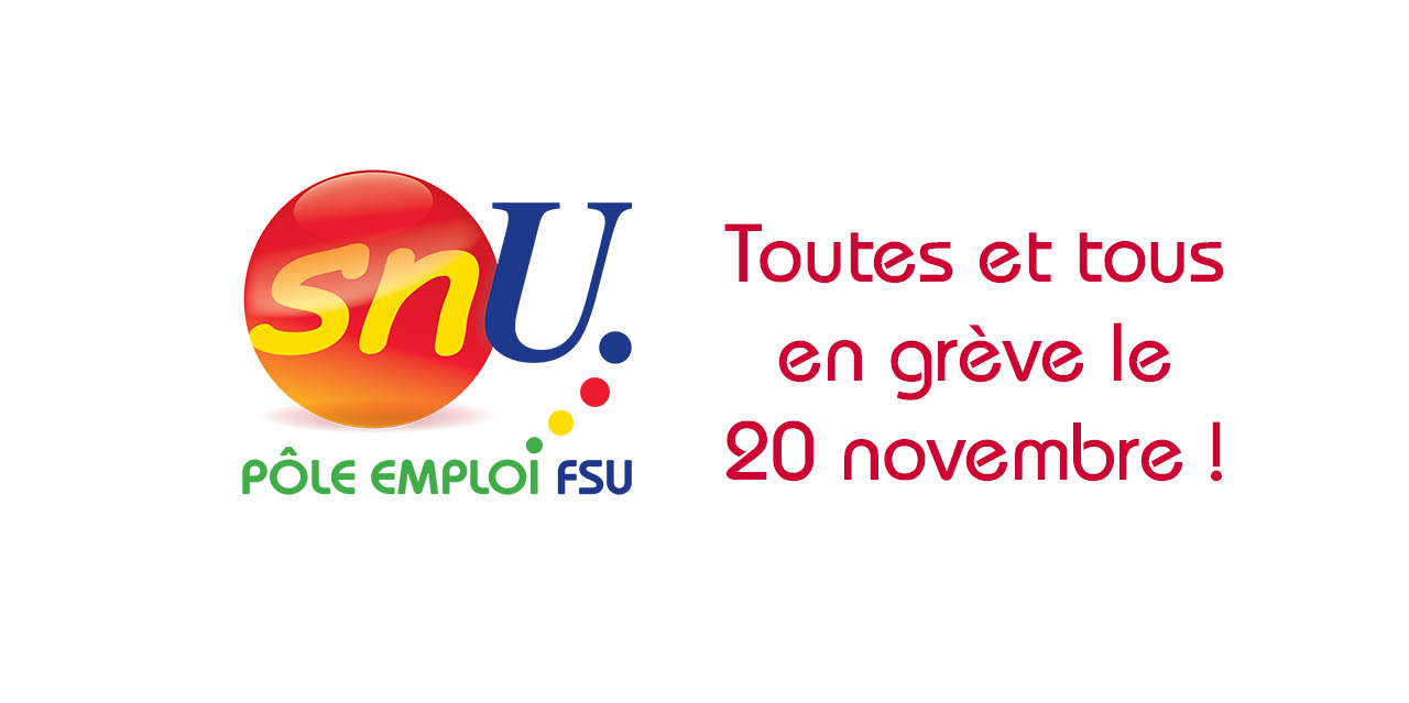 Tous en grève le 20 novembre, 11h30 métro “Assemblée nationale”